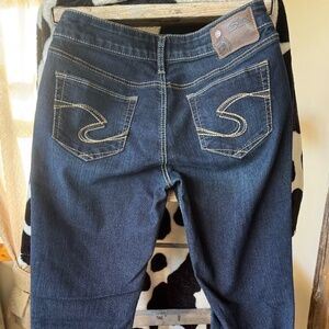 Silver Skinny Jeans Size 29 x 31